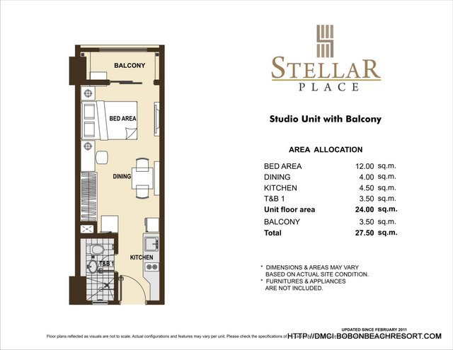 Stellar Place Studio Layout