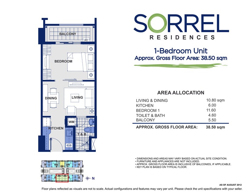 Sorrel 1 Bedroom