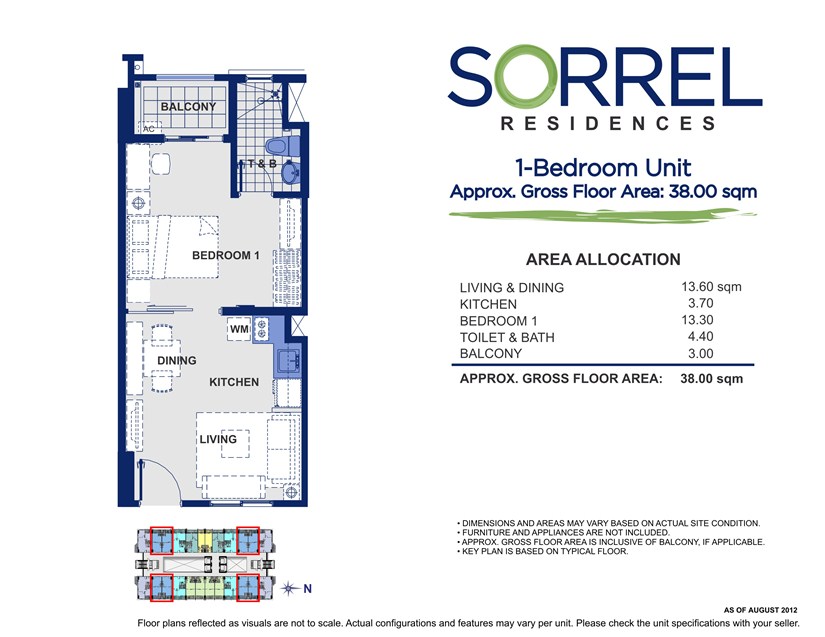 Sorrel 1 Bedroom