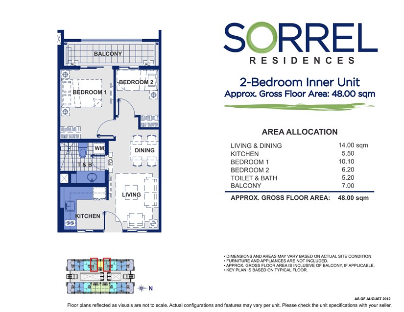 Sorrel 2 Bedroom