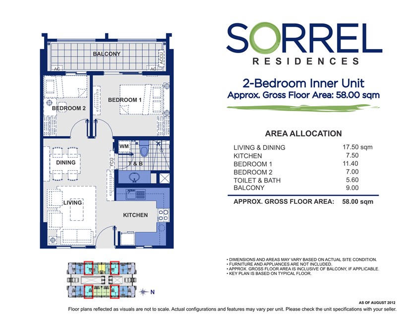 Sorrel 2 Bedroom