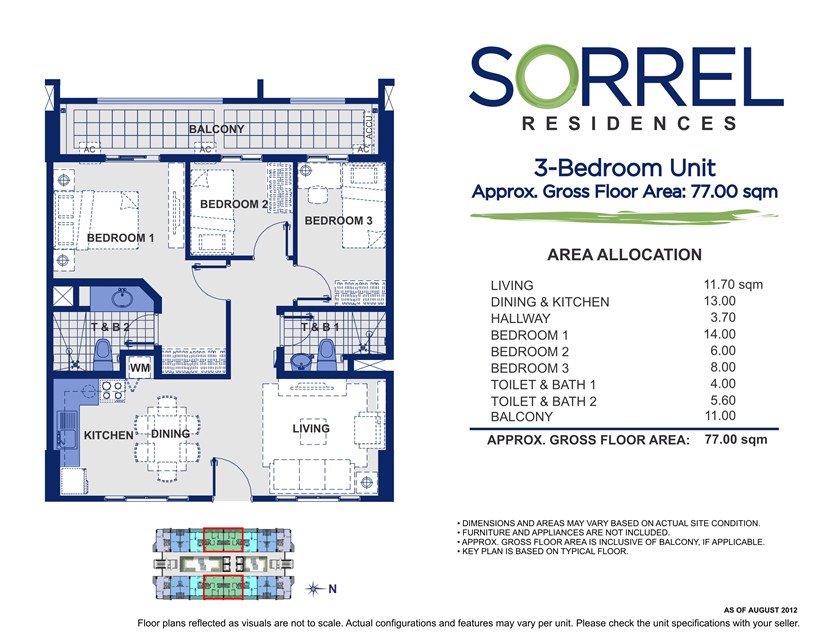 Sorrel 3 Bedroom