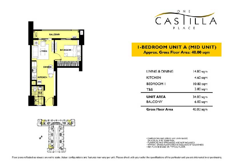 1 Bedroom A