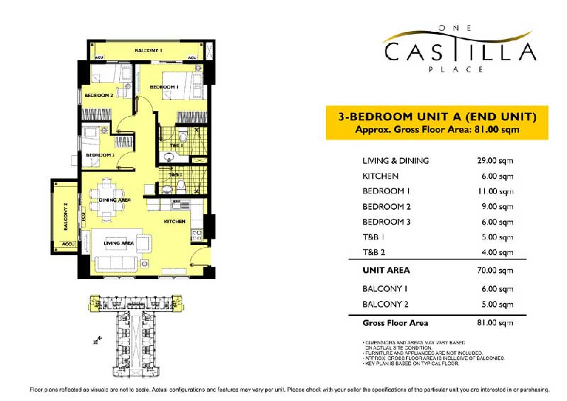 3 Bedroom A