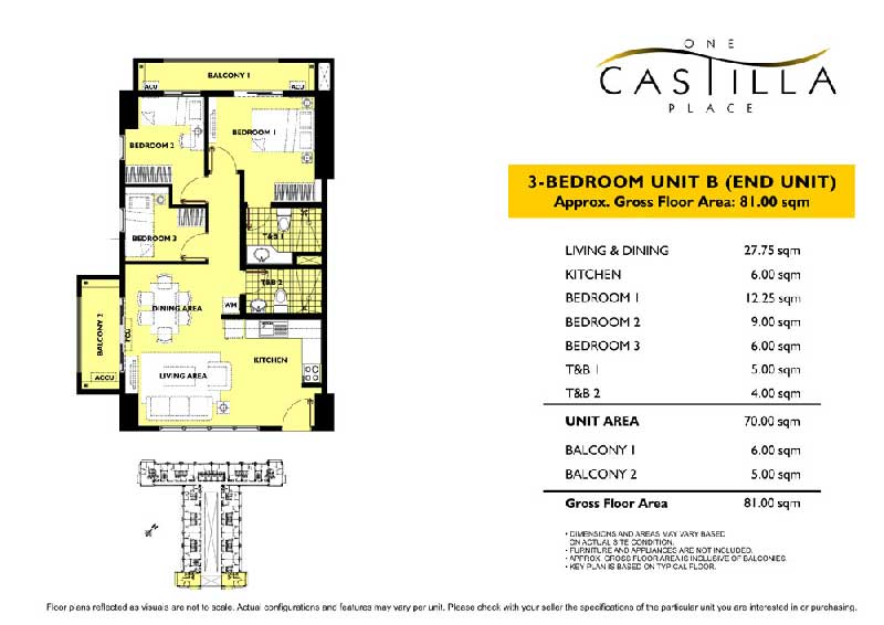 3 Bedroom B