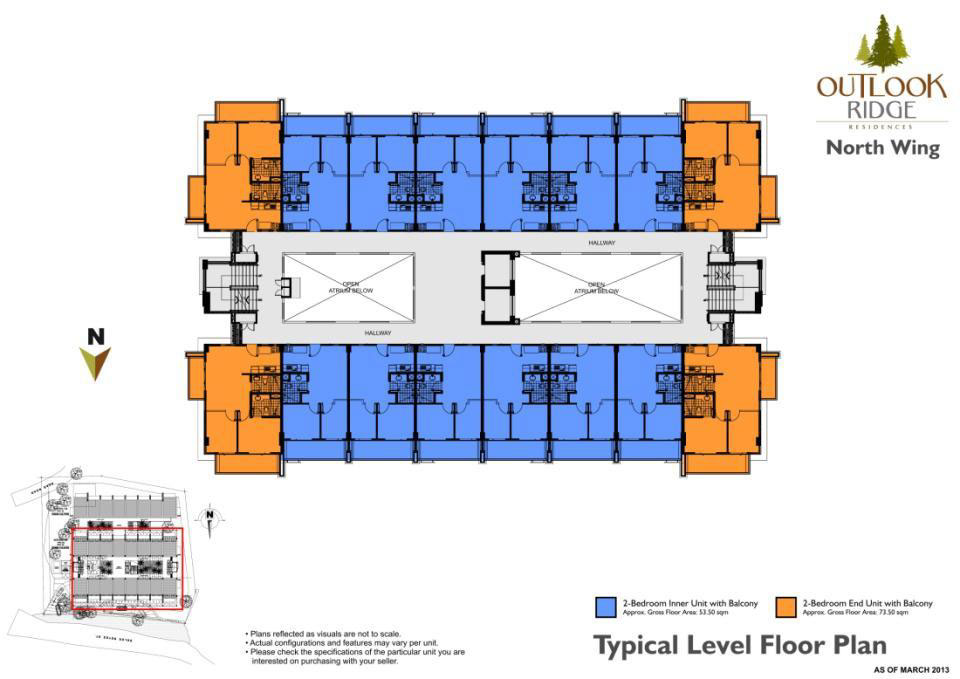 North Wing Building Layout