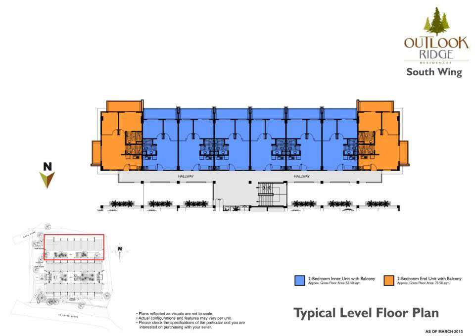 South Wing Building Layout