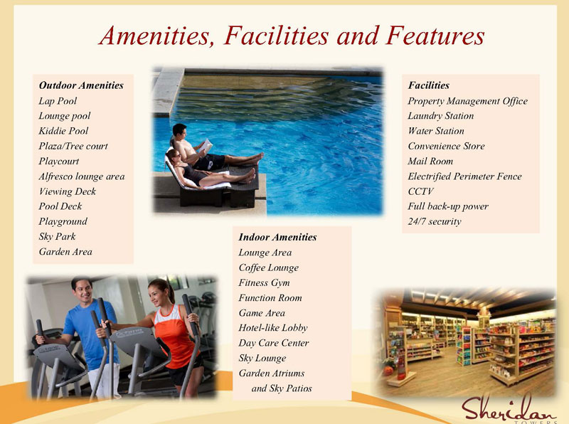 Sheridan Towers Amenities