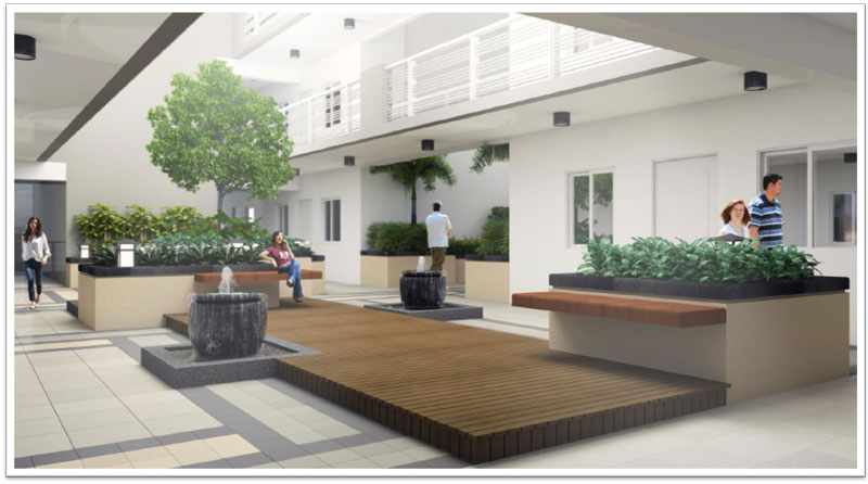 Lumiere Residences Garden Atrium