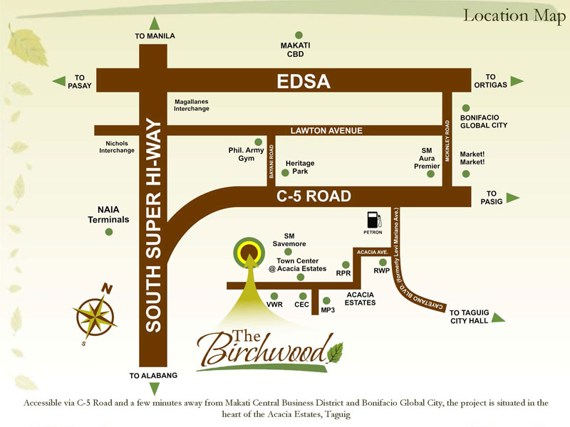 Birchwood Residences Location