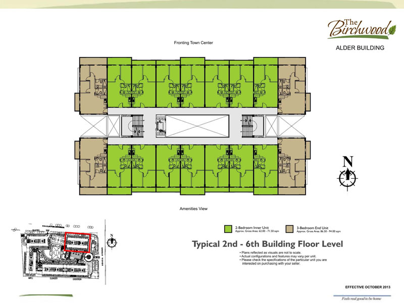 The Birchwood Residences Building Floor plan 2