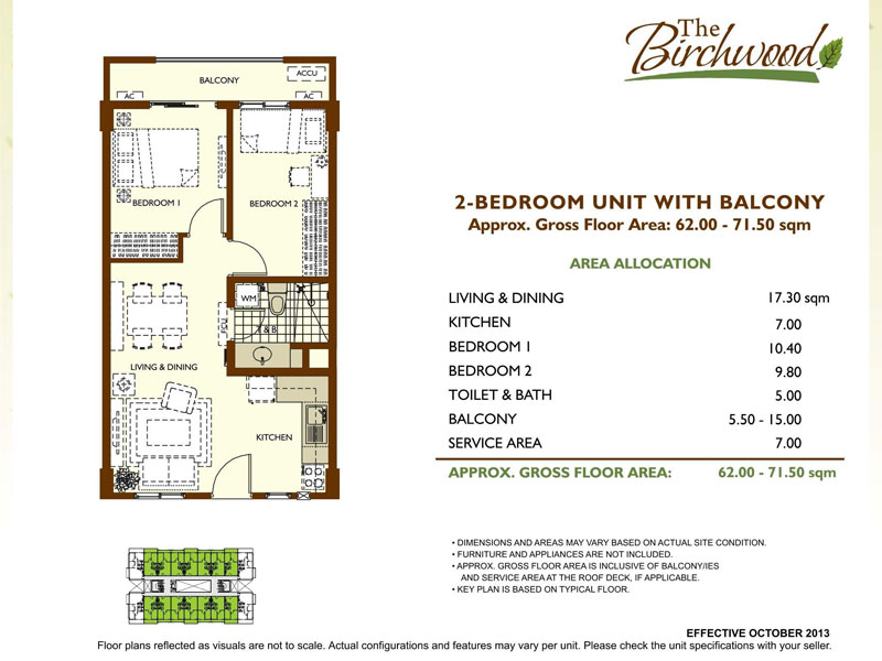 Birchwood Residences 2BR