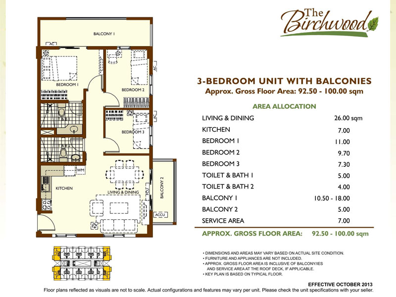 The Birchwood Residences 3BR big