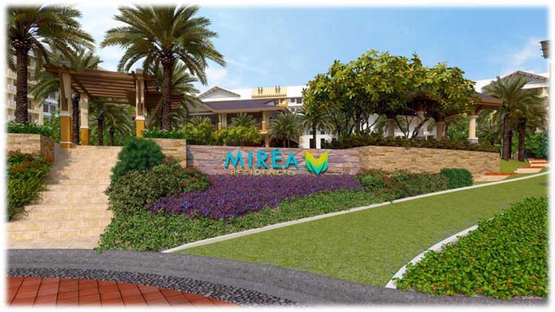 Mirea Residences driveway