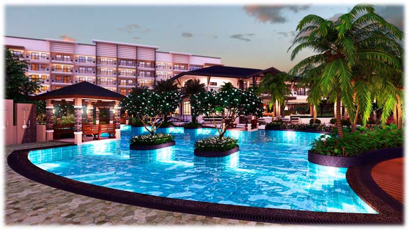 Asteria Residences Lounge Pool