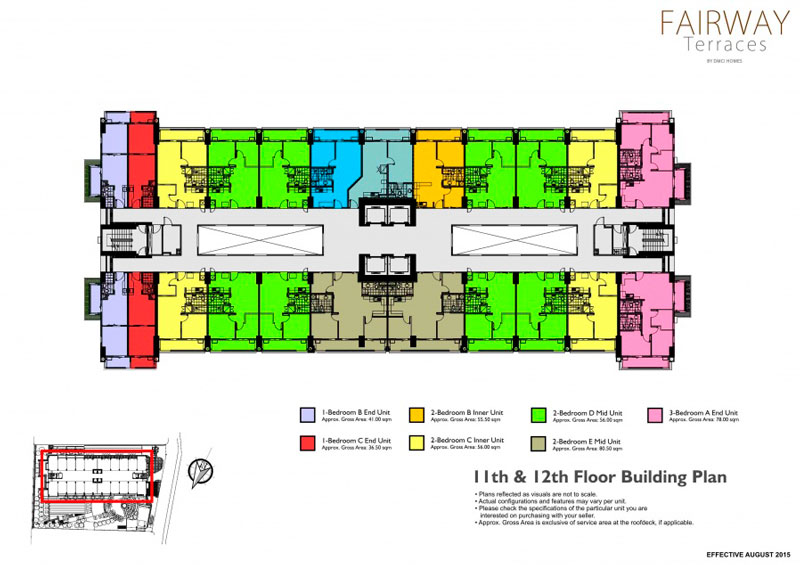 Fairway Terraces Floorplan