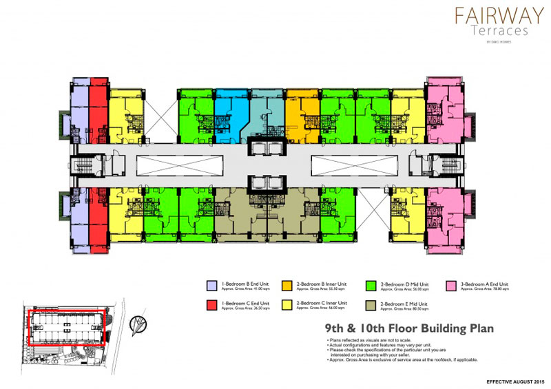 Fairway Terraces Floorplan
