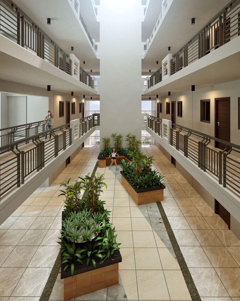 Fairway Terraces Corridors
