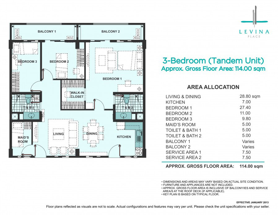 Tandem Unit Levina Place Pasig