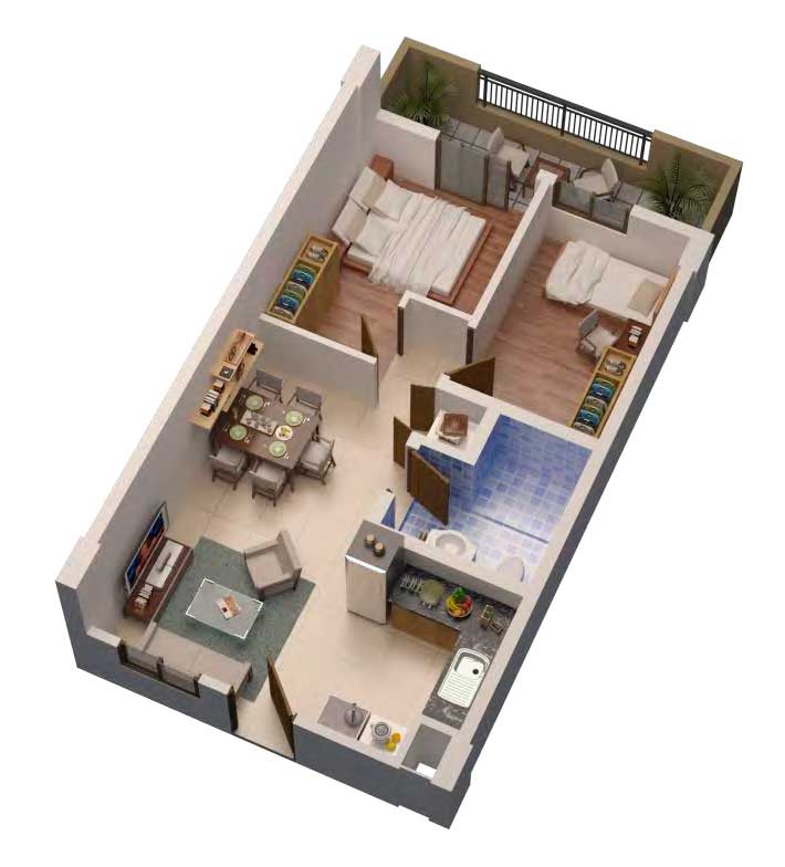 Maple Place 2 Bedroom