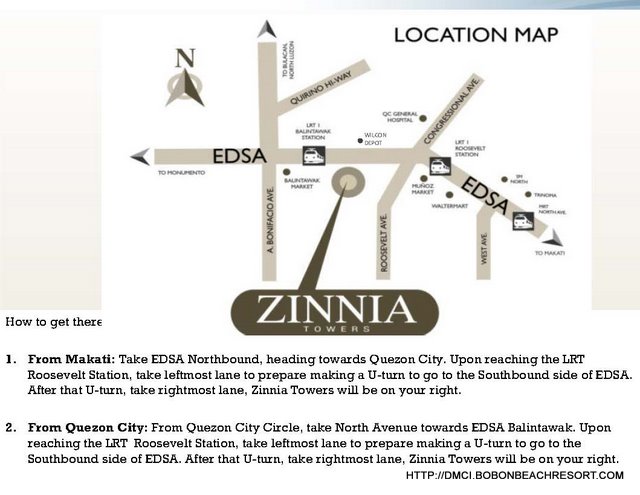 Zinnia Towers Location
