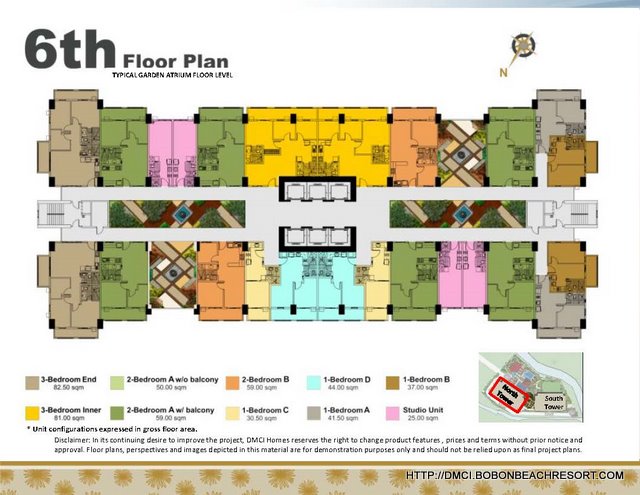 Zinnia Towers Building Floorplan