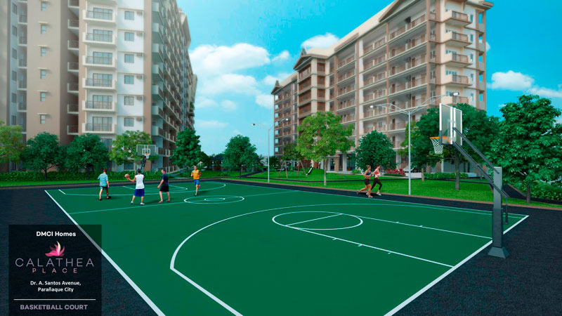 Calathea Place Basketball-Court